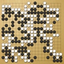 Board position at the end of game WAGC 1989 - Round 5 - Game 3: Rade Petrovic vs Hak-yeong Yi