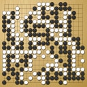 Board position at the end of game WAGC 1989 - Round 6 - Game 3: Petr Winkelhofer vs Hak-yeong Yi