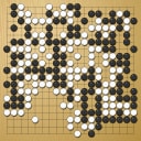 Board position at the end of game WAGC 1989 - Round 7 - Game 6: Alexej Lazarev vs Rade Petrovic