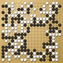 Board position at the end of game WAGC 1990 - Round 1 - Game 4: Igor Detkov vs Pierre Colmez