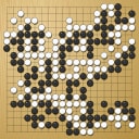 Board position at the end of game WAGC 1990 - Round 2 - Game 6: Igor Detkov vs Enrique Burzyn