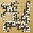 Board position at the end of game WAGC 1990 - Round 3 - Game 5: Zoran Mutabzija vs Carlos Torres