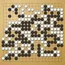 Board position at the end of game WAGC 1990 - Round 4 - Game 1: Hao Chang vs Gwanwook Ann