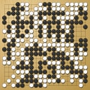 Board position at the end of game WAGC 1990 - Round 4 - Game 7: Khosa Ariya vs Jostein Flood
