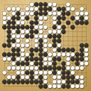 Board position at the end of game WAGC 1990 - Round 4 - Game 5: Petr Winkelhofer vs Helmut Hasibeder
