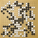 Board position at the end of game WAGC 1990 - Round 4 - Game 10: Teong-loke Yeo vs Bjoern Hallin