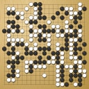 Board position at the end of game WAGC 1990 - Round 5 - Game 6: Sorin Gherman vs Khosa Ariya