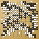 Board position at the end of game WAGC 1990 - Round 8 - Game 5: Khosa Ariya vs Leszek Soldan