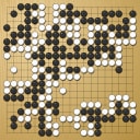 Board position at the end of game WAGC 1992 - Round 1 - Game 7: Serge Fontaine vs Khosa Ariya