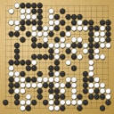 Board position at the end of game WAGC 1992 - Round 2 - Game 6: Sorin Gherman vs Alexej Lazarev