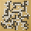 Board position at the end of game WAGC 1992 - Round 3 - Game 8: Barry Phease vs Sorin Gherman