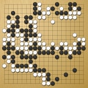 Board position at the end of game WAGC 1992 - Round 4 - Game 12: Calixto Cifuentes vs Noel Mitchell