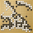 Board position at the end of game WAGC 1992 - Round 4 - Game 9: Francisco Garcia de la Banda vs Ricardo Quintero