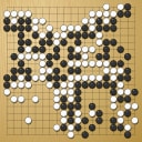 Board position at the end of game WAGC 1992 - Round 4 - Game 11: Milan Lazarevic vs Enzo Burlini