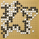 Board position at the end of game WAGC 1992 - Round 5 - Game 13: Jan Frederiksen vs Juan-Carlos Carrillo