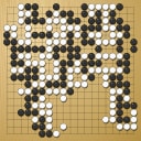 Board position at the end of game WAGC 1992 - Round 5 - Game 2: Yeong-sam Mun vs Qi-Yu Han