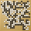 Board position at the end of game WAGC 1992 - Round 7 - Game 5: Cheong-Tat Yeo vs Krzysztof Giedrojc