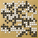 Board position at the end of game WAGC 1992 - Round 7 - Game 1: Qi-Yu Han vs Yasuro Kikuchi
