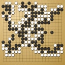 Board position at the end of game WAGC 1992 - Round 8 - Game 10: Krzysztof Giedrojc vs Juan-Carlos Carrillo