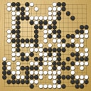 Board position at the end of game WAGC 1993 - Round 7 - Game 1: Hironori Hirata vs Soonjoo Seo