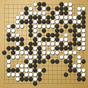 Board position at the end of game WAGC 1994 - Round 8 - Game 2: Ying Kan vs Sehyun Kim