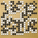 Board position at the end of game WAGC 1996 - Round 2 - Game 2: Yong-man Yi vs Zhiqi Yu