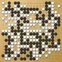 Board position at the end of game WAGC 1996 - Round 3 - Game 3: Yong-man Yi vs Myeong-seon Ch`oe