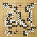 Board position at the end of game WAGC 1996 - Round 4 - Game 3: Thomas-Faul Ko vs Myeong-seon Ch`oe