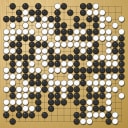 Board position at the end of game WAGC 1996 - Round 5 - Game 6: Matthew Macfadyen vs Say-Boon Ng