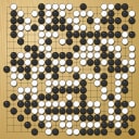 Board position at the end of game WAGC 1996 - Round 6 - Game 5: Franz Huettler vs Matti Siivola