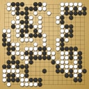 Board position at the end of game WAGC 1996 - Round 7 - Game 7: Neville Smythe vs Pablo Saez