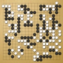 Board position at the end of game WAGC 1997 - Round 3 - Game 1: Yeong-sam Mun vs Hideyuki Sakai