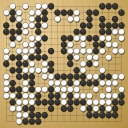 Board position at the end of game WAGC 1997 - Round 4 - Game 3: Hosuk Yi vs Zhihan Lin