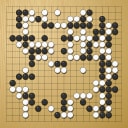 Board position at the end of game WAGC 1997 - Round 5 - Game 6: Keng-Kiat Ang vs Vladimir Danek