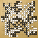 Board position at the end of game WAGC 1997 - Round 5 - Game 7: Leszek Soldan vs Korsak Chairasmisak