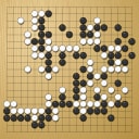 Board position at the end of game WAGC 1997 - Round 6 - Game 8: Woei-Haw Djap vs Vladimir Melijov