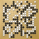 Board position at the end of game WAGC 1997 - Round 8 - Game 6: Hak-yeong Yi vs Bo-keun Chi