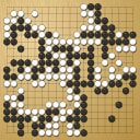 Board position at the end of game WAGC 1997 - Round 8 - Game 8: Jan Schroer vs Ralf Hoffmann