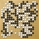 Board position at the end of game WAGC 1998 - Round 1 - Game 4: Pingqiang Zhou vs Radek Nechanicky