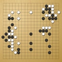 Board position at the end of game WAGC 1998 - Round 3 - Game 4: Mijodrag Stankovic vs Heiryck Gonzalez-G