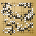 Board position at the end of game WAGC 1998 - Round 3 - Game 2: Ricardo Quintero vs T Mark Hall