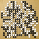 Board position at the end of game WAGC 1998 - Round 4 - Game 6: Alexej Lazarev vs Zoran Mutabzija
