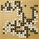 Board position at the end of game WAGC 1998 - Round 4 - Game 9: Robert Mateescu vs Franz Huettler