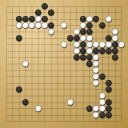 Board position at the end of game WAGC 1998 - Round 5 - Game 5: Yee-Hsun Wang vs Franz Huettler