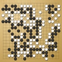Board position at the end of game WAGC 1998 - Round 6 - Game 9: Csaba Mero vs Zoran Mutabzija
