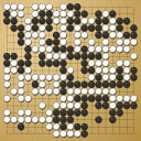 Board position at the end of game WAGC 1998 - Round 6 - Game 6: Radek Nechanicky vs Thomas Hsiang