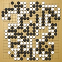Board position at the end of game WAGC 1998 - Round 6 - Game 2: Wendong Zhao vs Yeong-sam Mun