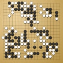 Board position at the end of game WAGC 1998 - Round 7 - Game 9: Alexej Lazarev vs Egbert Rittner