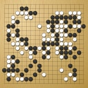 Board position at the end of game WAGC 1998 - Round 8 - Game 4: Yee-Hsun Wang vs Radek Nechanicky