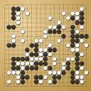 Board position at the end of game WAGC 1999 - Round 1 - Game 6: Arun Sagar vs Arkadij Bogackyj